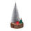 Mini Plastic Christmas Tree Decor – Silver, Green, Gold 2