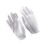 4 paires de gants de protection en coton blanc 5
