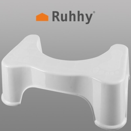 Toilet Foot Stool Ergonomic Plastic42x17x26cm 1