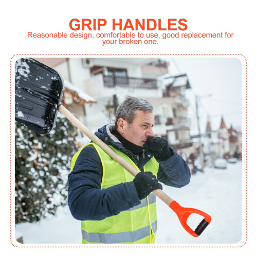 Plastic Shovel Handle for Rakes and Spades 1