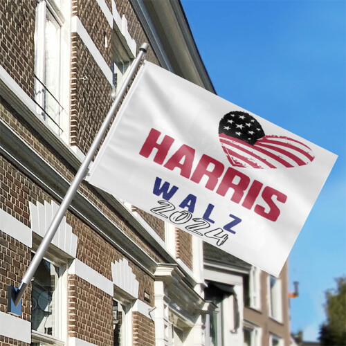 Harris Walz2024Presidential Flag3x5ft 2