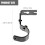 4pcs Black Iron Curtain Rod Brackets 2