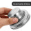 Lock till masonburkar i rostfritt stål (4-pack) 3