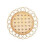 Bamboo and Rattan Coasters Round 11cm 2