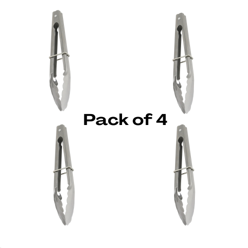 Chef Craft Edelstahl-Klappzangen, 23 cm, 4er-Pack 2
