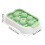 Lmueinov Mini Silicone Ice Cube Tray with Press & Lid 2