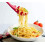 Silikoninen pastahaarukka 11 tuumaa 5