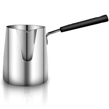 Kaffekanna i rostfritt stål, 600 ml med värmehandtag