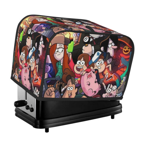 Gravity Falls toaster cover 2-slice polyester