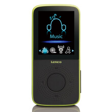 Sport-MP3-Player mit Schrittzähler, Ohrhörern und Armband