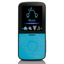 Sport-MP3-Player mit Schrittzähler, Ohrhörern und Armband