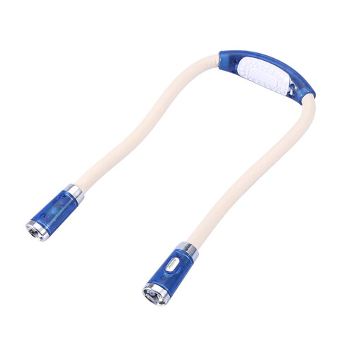 Lampe suspendue LED TKSE à col flexible mains libres bleue 2