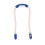 Lampe suspendue LED TKSE à col flexible mains libres bleue 4