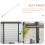 Aluminum Curtain Pull Wand55.5cm 5