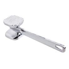 Herramienta ablandadora de carne, martillo de metal resistente, talla única.