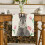 Sets de table de Pâques en polyester multicolore 33 x 183 cm 4