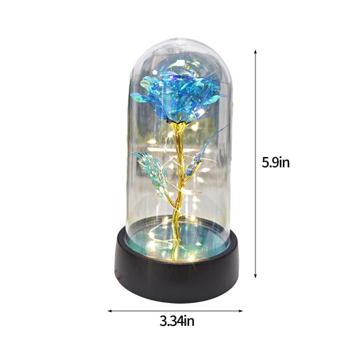 Glasroseblomst gave til kvinder 1 stk. 2