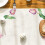 Sets de table de Pâques en polyester multicolore 33 x 183 cm 5