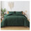 Emerald Green Tufted Comforter Set 2-Piece 66x90 in 4