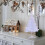 White Mini Christmas Tree 30cm Tabletop Decor Set 5