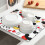 Covoraș de uscat vase Mickey Mouse 45x40 cm 3