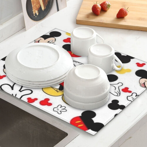 Covoraș de uscat vase Mickey Mouse 45x40 cm 2