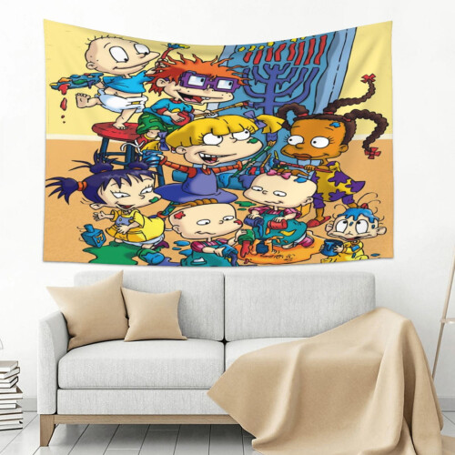 Rugrats veggteppe 60 x 40 tommer polyester 1