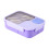 Bento Box Leakproof 3-Compartment 1450ml with Utensils 2