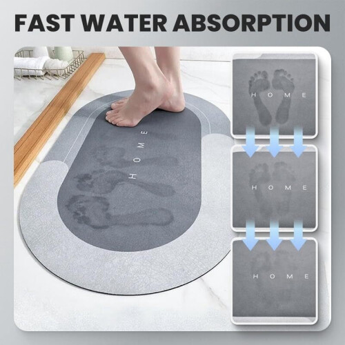 Magic Mat badkamermat, sneldrogend, antislip, 20x30 inch 1