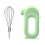 Uclet Cordless Hand Mixer – 4-Speed, 2Stainless Steel 2