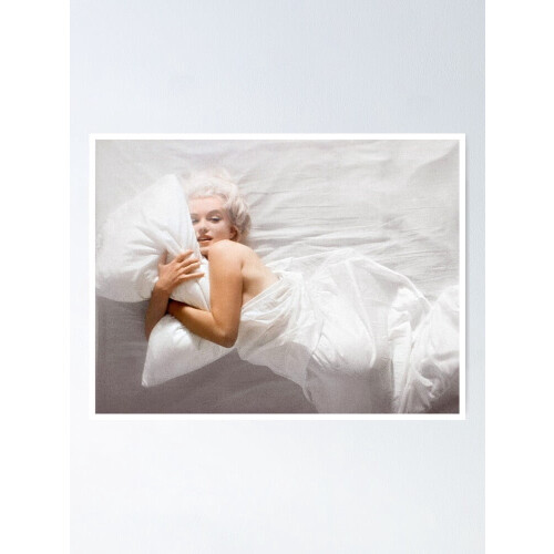 Pôster de cama vintage da Marilyn Monroe dos anos 1950 2