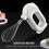 Uclet Cordless Hand Mixer – 4-Speed, 2Stainless Steel 4