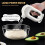 Uclet Cordless Hand Mixer – 4-Speed, 2Stainless Steel 5