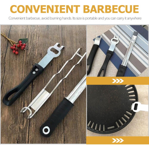 Grillristløfter i rustfritt stål, 25,5 cm 2