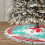 Saia de árvore de Natal com franjas e renda, 122 cm (48") 3