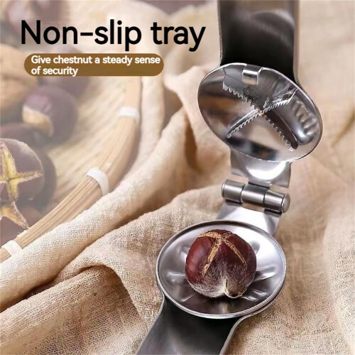 Chestnut Open Clip304Stainless Steel2pcs 2