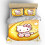 Ensemble de literie Hello Kitty en polyester pour lit simple 5