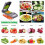 15-Piece Vegetable Chopper Set with Interchangeable Blades 3