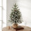 White Flocked Christmas Tree 45 cm 5