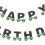 Green Tractor Birthday Banner Garland 5