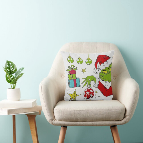 Grinch sierkussensloop 20x20 inch 2