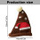 Mini Knitted Christmas Hat and Scarf Set 2