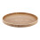 Plateau de service en bois 33 cm marron 4