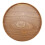 Plateau de service en bois 33 cm marron 5