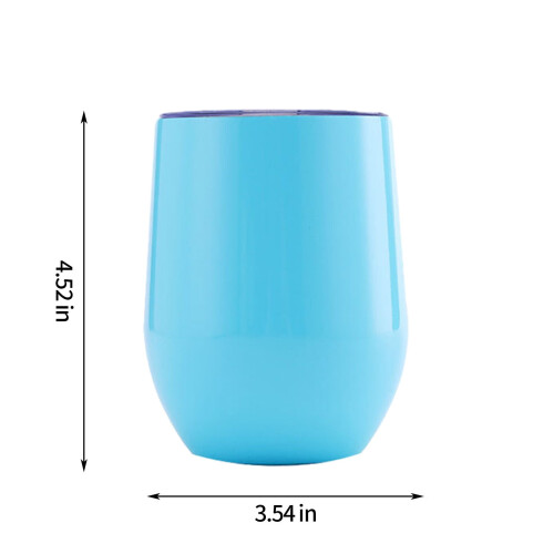 Vakuumisoleret kaffekrus 360 ml blå 2