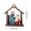 Decoratieset voor een kerststal van hars 3