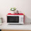 Housse anti-poussière pour micro-ondes en polyester et coton, 30 x 90 cm 5