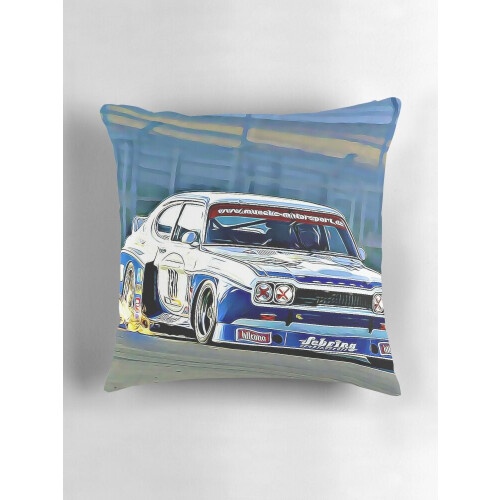Capa de almofada com estampa artística do Ford Capri, dupla face. 2