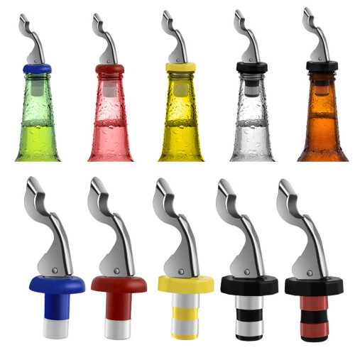 Bouchon de bouteille de vin en silicone 9,2 cm 2