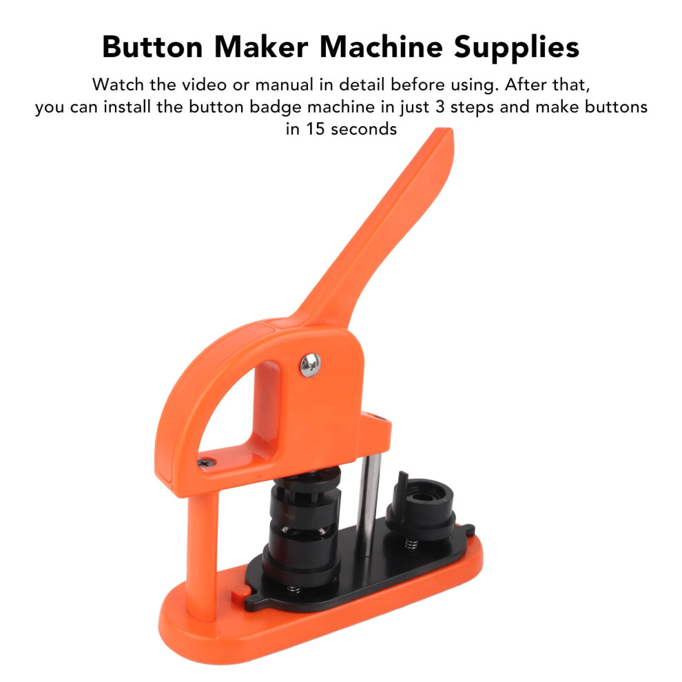 25mm Button Press Maker Cutter Set